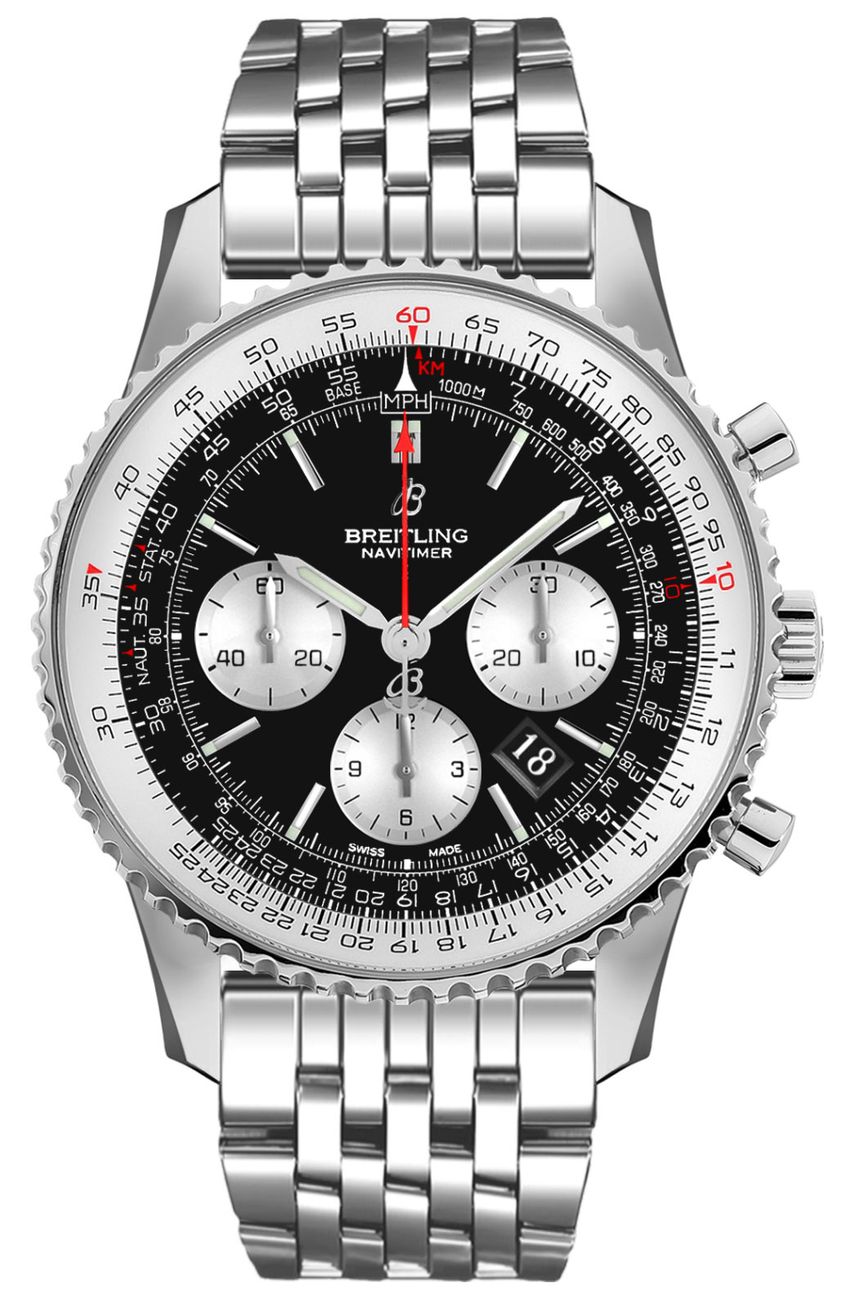 Navitimer 1 B01 Chronograph Steel 43mm - SILKROAD