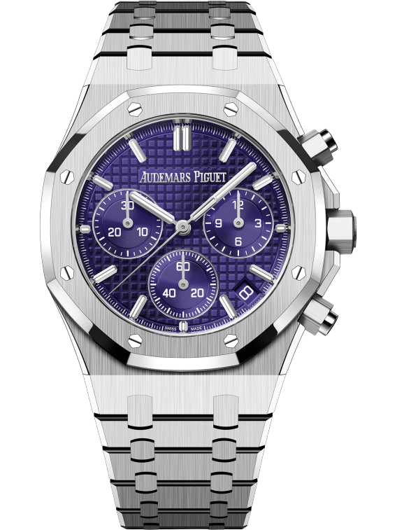 ROYAL OAK CHRONOGRAPH Purple Dial 41mm - SILKROAD