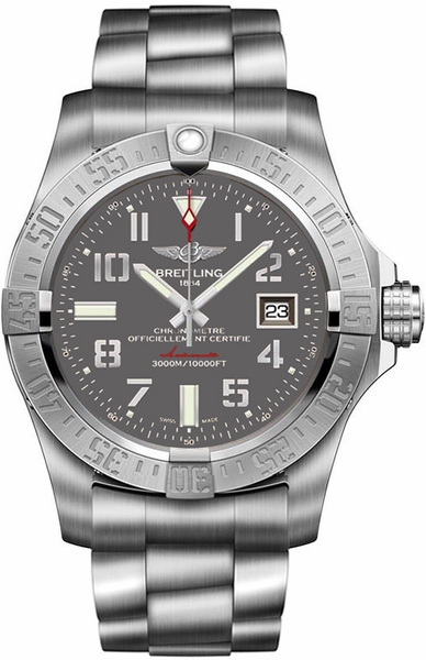 Avenger II Seawolf Tungsten Grey Dial 45mm - SILKROAD