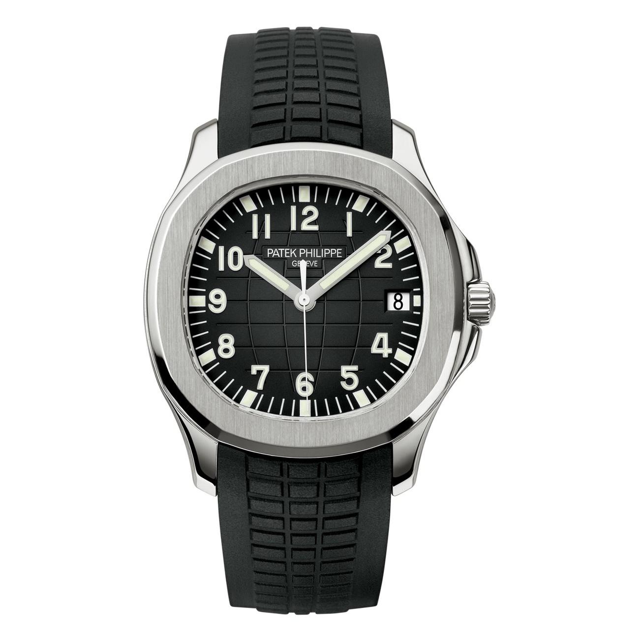 Aquanaut Date Black Strap 5167A-001 40.8mm - SILKROAD