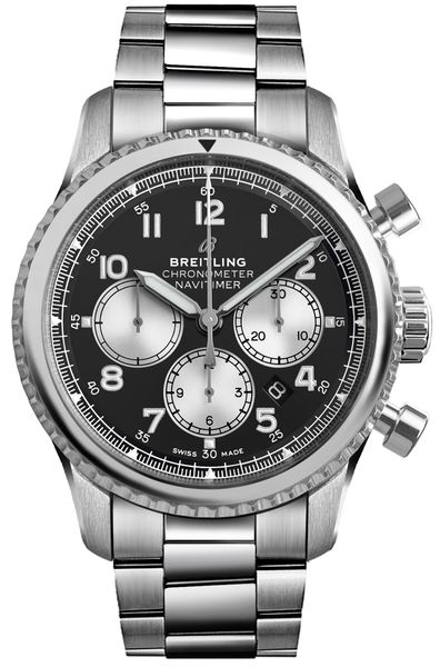 Navitimer 8 B01 Chronograph Steel 43mm - SILKROAD