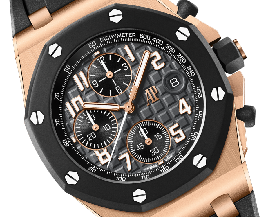 OFFSHORE Pink Gold Anthracite Grey Dial CHRONOGRAPH 42mm - SILKROAD