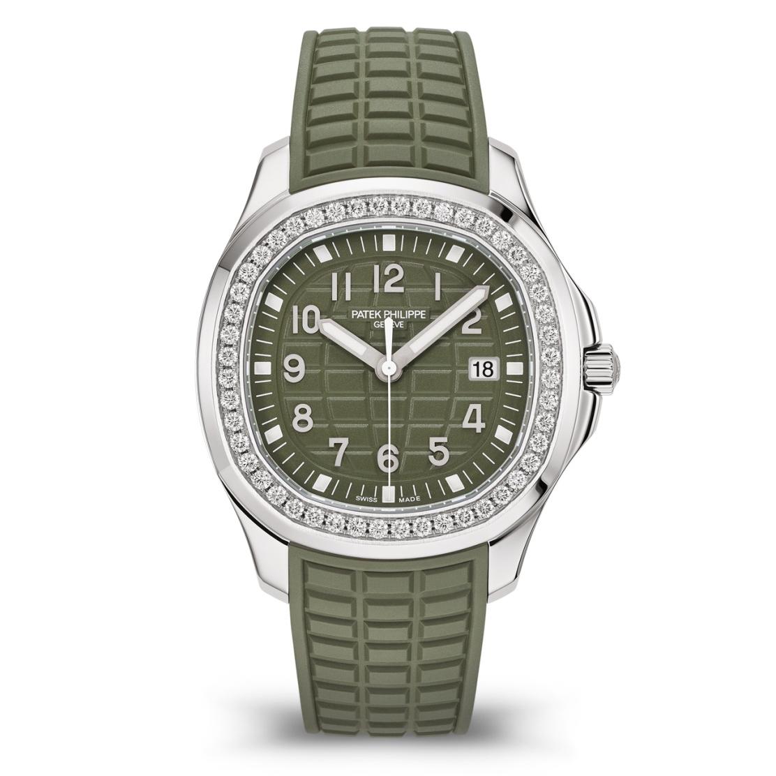 Aquanaut Luce 5267-200A-011 Khaki Green Dial 38.8mm - SILKROAD