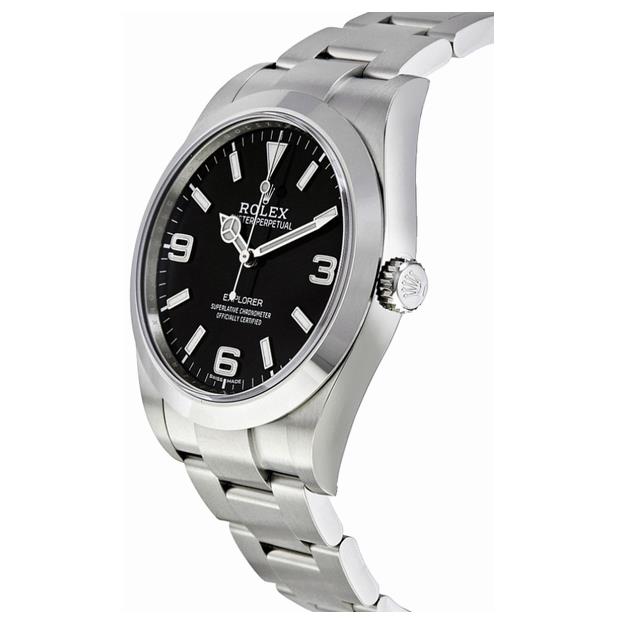 Explorer Black Dial 39mm - SILKROAD