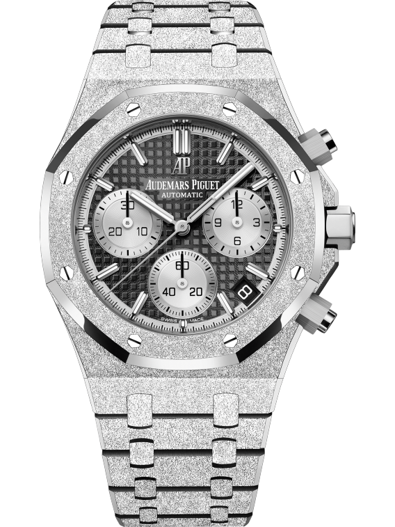 ROYAL OAK FROSTED GOLD CHRONOGRAPH Black Dial 41mm - SILKROAD