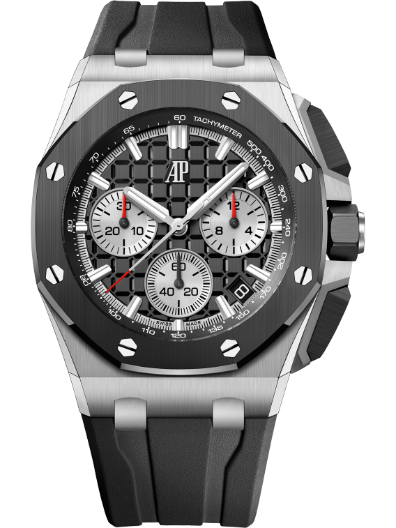 OFFSHORE Black Dial CHRONOGRAPH 43mm - SILKROAD
