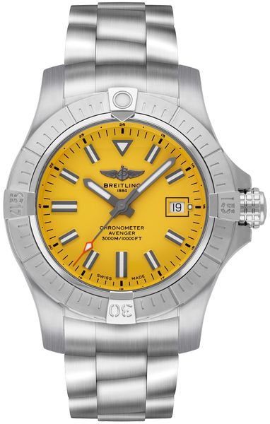 Avenger Seawolf Yellow Dial 45mm - SILKROAD
