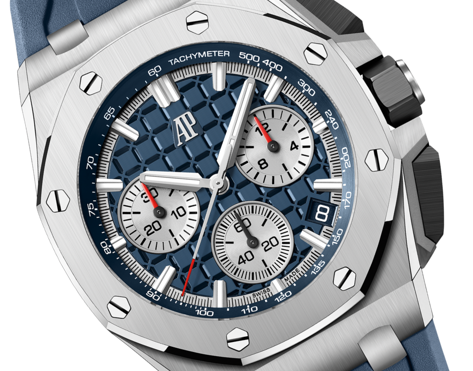 OFFSHORE Blue Dial CHRONOGRAPH 43mm - SILKROAD