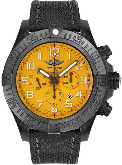 Avenger Hurricane Yellow Dial 50mm - SILKROAD