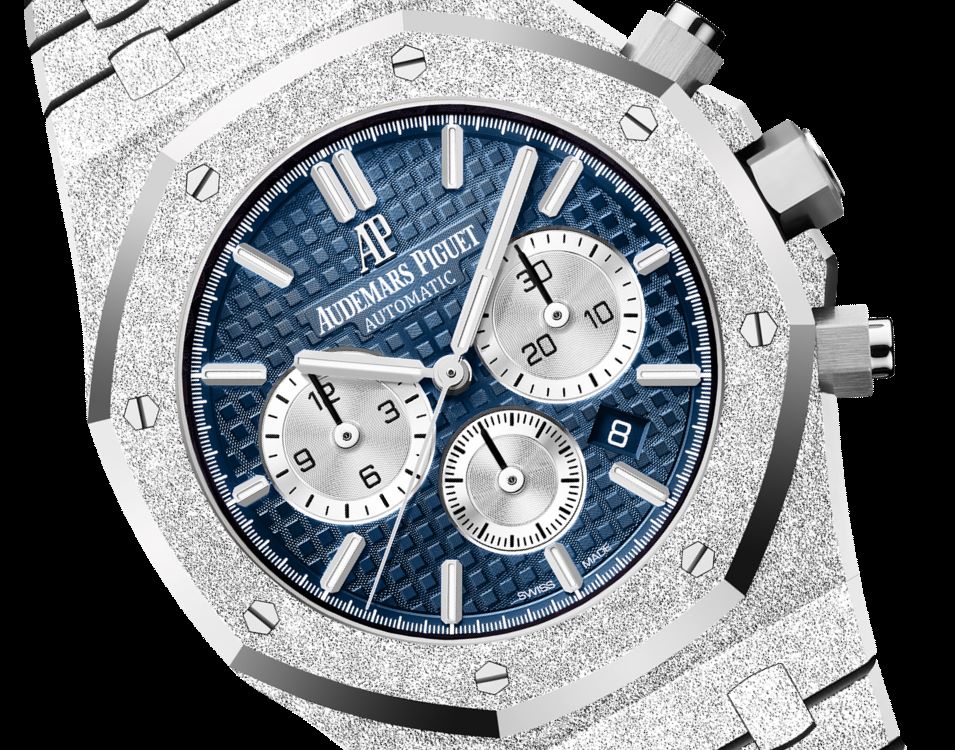 ROYAL OAK FROSTED GOLD CHRONOGRAPH Blue Dial 41mm - SILKROAD