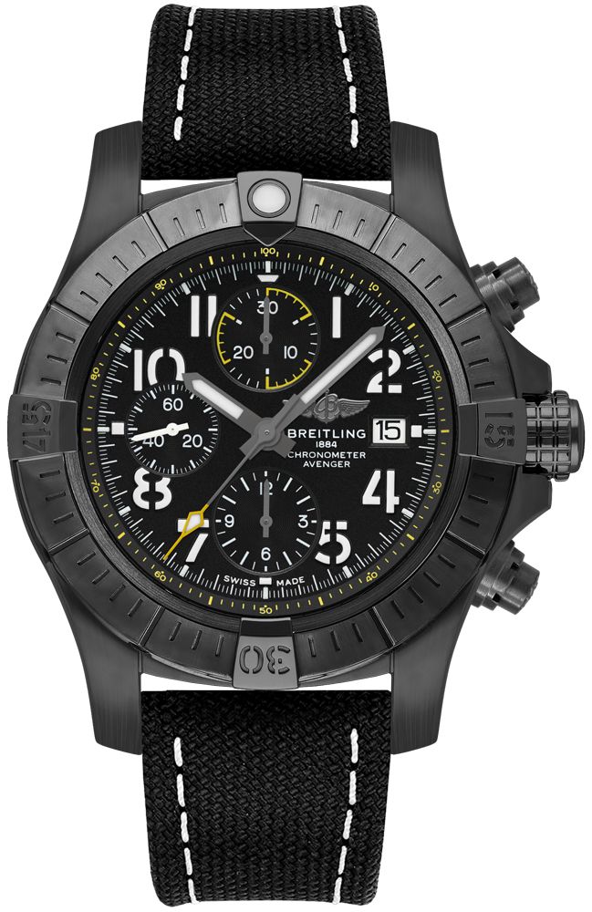 Avenger Chronograph Night Mission 45mm - SILKROAD