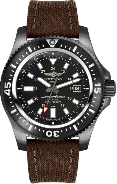 Superocean Black Steel 44mm - SILKROAD