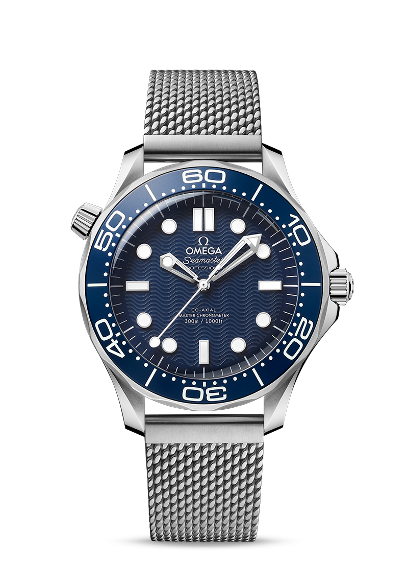 300m diving watch 42mm Master Chronometer James Bond 60th Anniversary Watch - SILKROAD