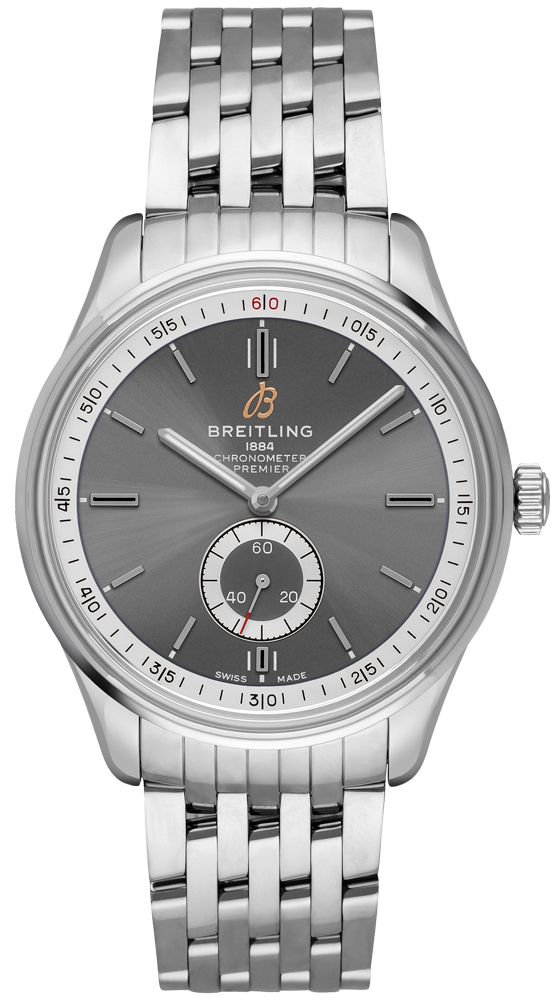 Premier Automatic Steel Anthracite Dial 40mm - SILKROAD