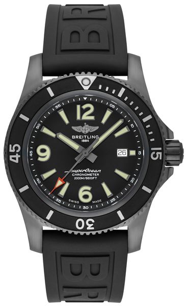 Superocean Black 46mm - SILKROAD