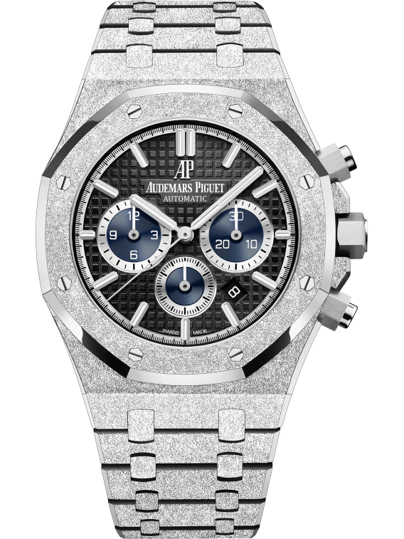 ROYAL OAK FROSTED CHRONOGRAPH Black Dial 41mm - SILKROAD