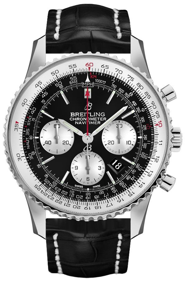 Navitimer 1 Chronograph Black Dial 46mm - SILKROAD