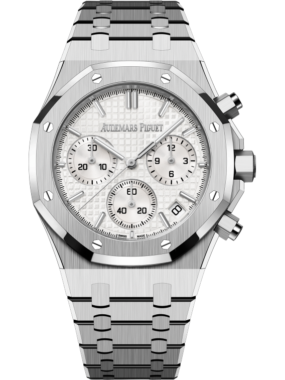 ROYAL OAK Silver-Toned Dial CHRONOGRAPH 41mm - SILKROAD