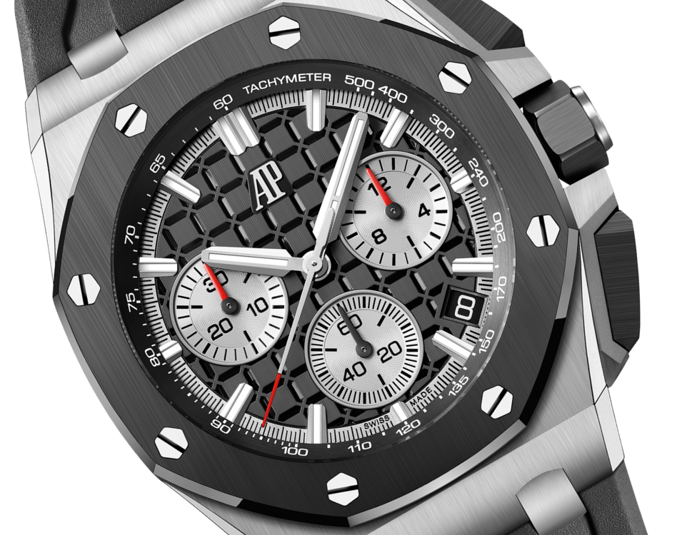 OFFSHORE Black Dial CHRONOGRAPH 43mm - SILKROAD