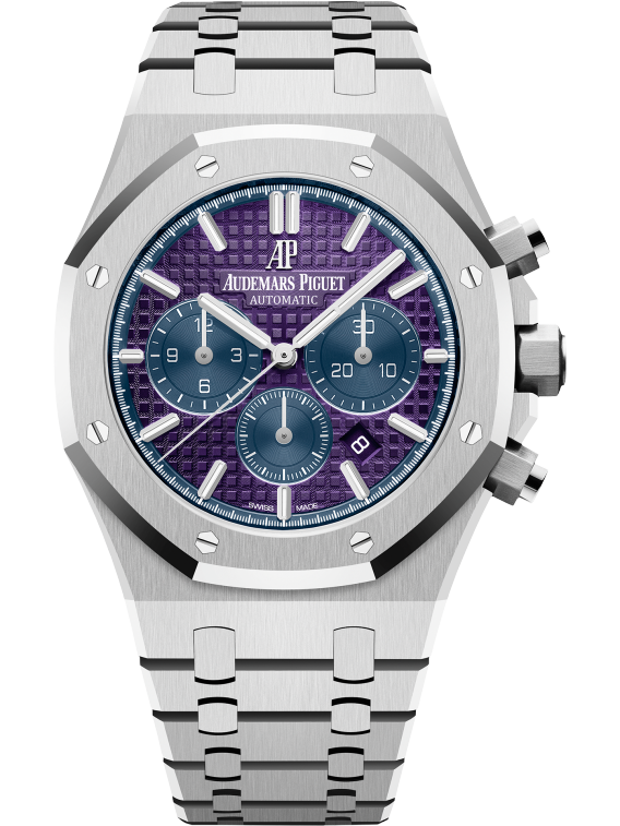 ROYAL OAK Plum purple dial CHRONOGRAPH 41mm - SILKROAD