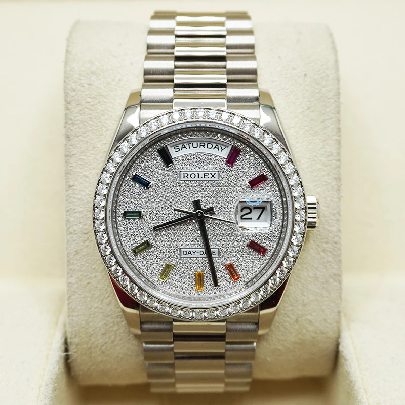 【Super Clone】RLX Day-Date M128349RBR-0006 36mm - SILKROAD