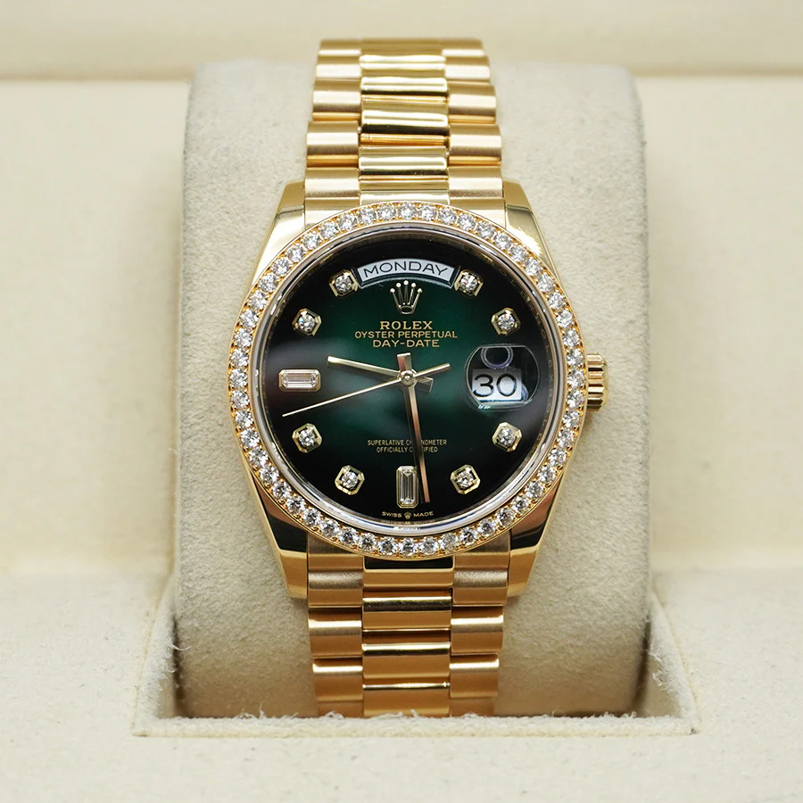 【Super Clone】RLX Day-Date M128348RBR-0035 36mm - SILKROAD