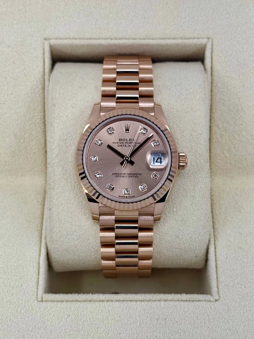 【Super Clone】RLX Datejust m278275-0031 Rosé Dial 31mm - SILKROAD