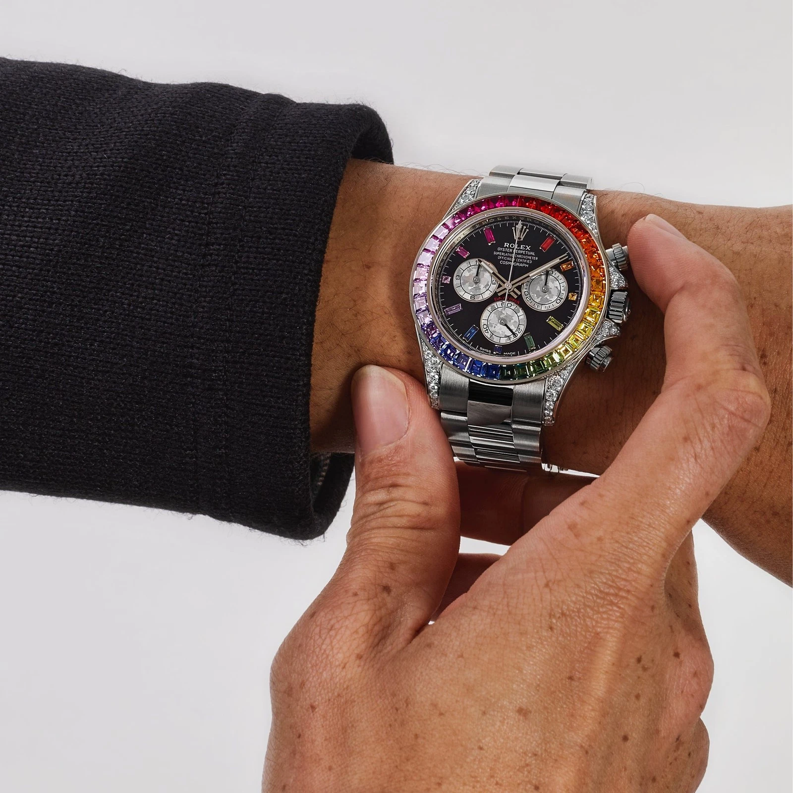 【Super Clone】RLX Cosmograph Daytona 116599RBOW 40mm - SILKROAD