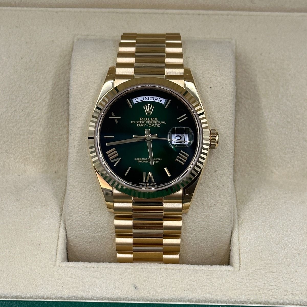 【Super Clone】RLX Day-Date M128238-0118 36mm - SILKROAD