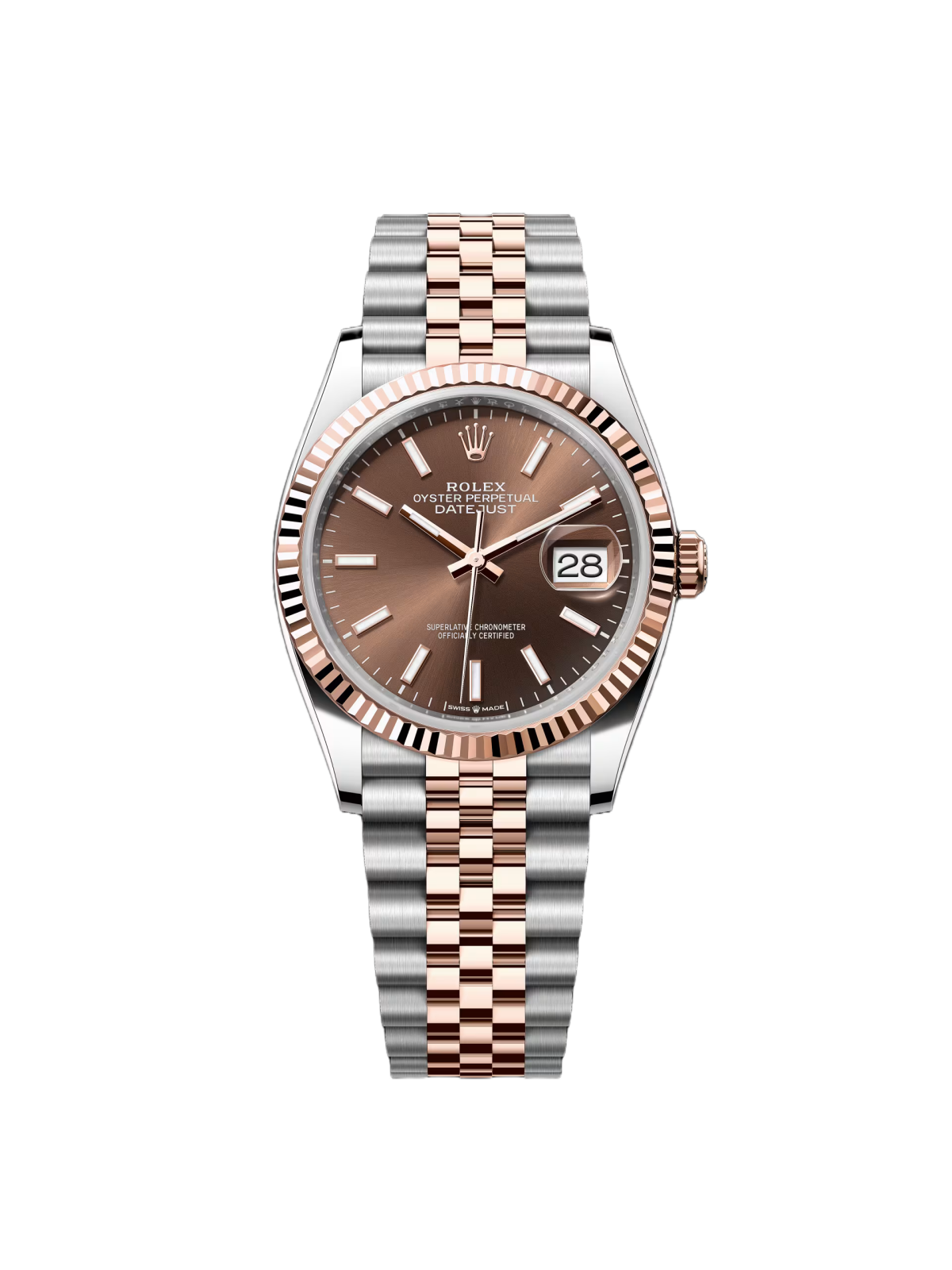 【Super Clone】RLX Datejust 36mm 126231 Chocolate Dial Oyster Bracelet - SILKROAD