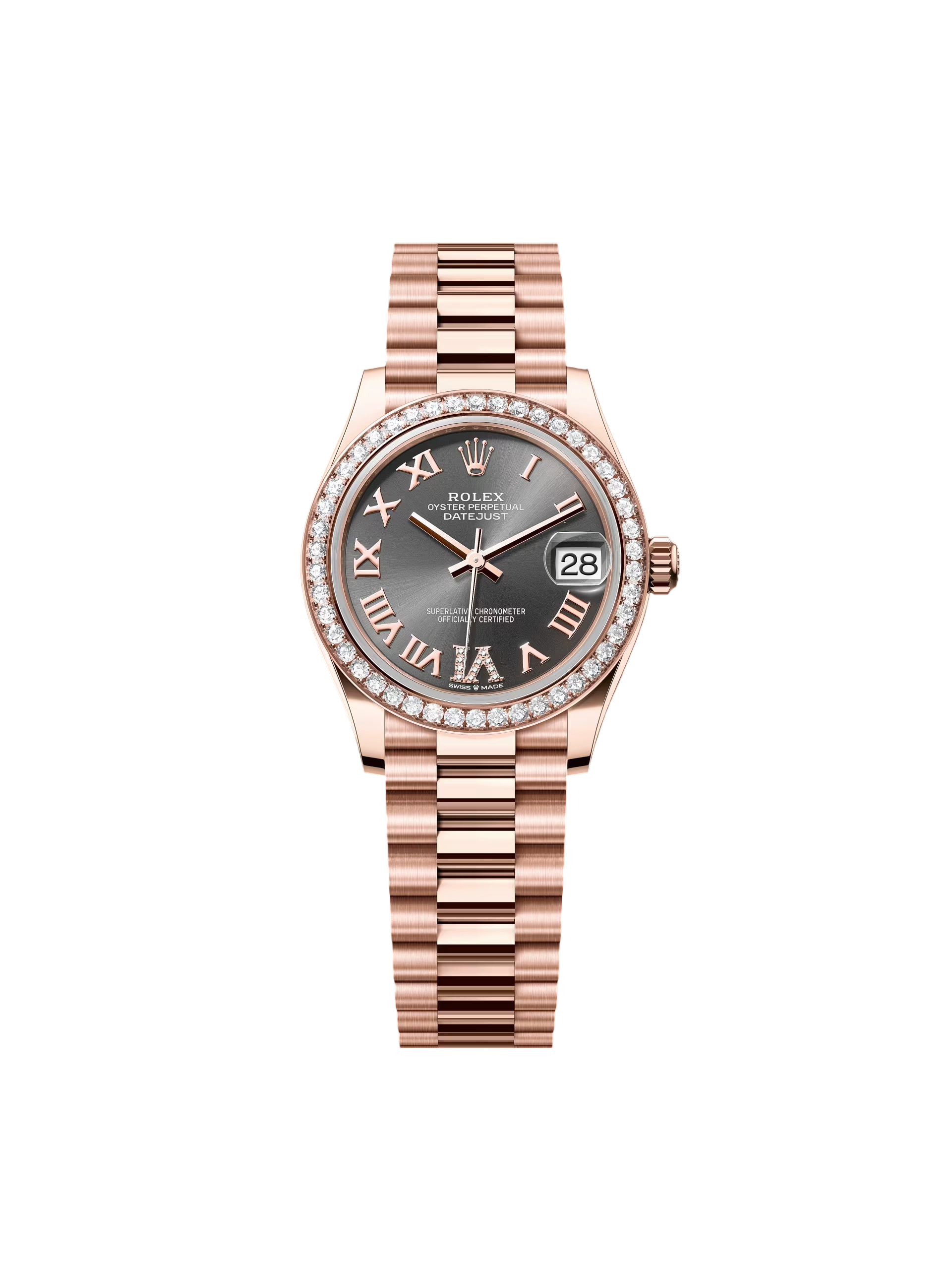 【Super Clone】RLX Datejust m278285RBR-0027 Slate Dial 31mm - SILKROAD