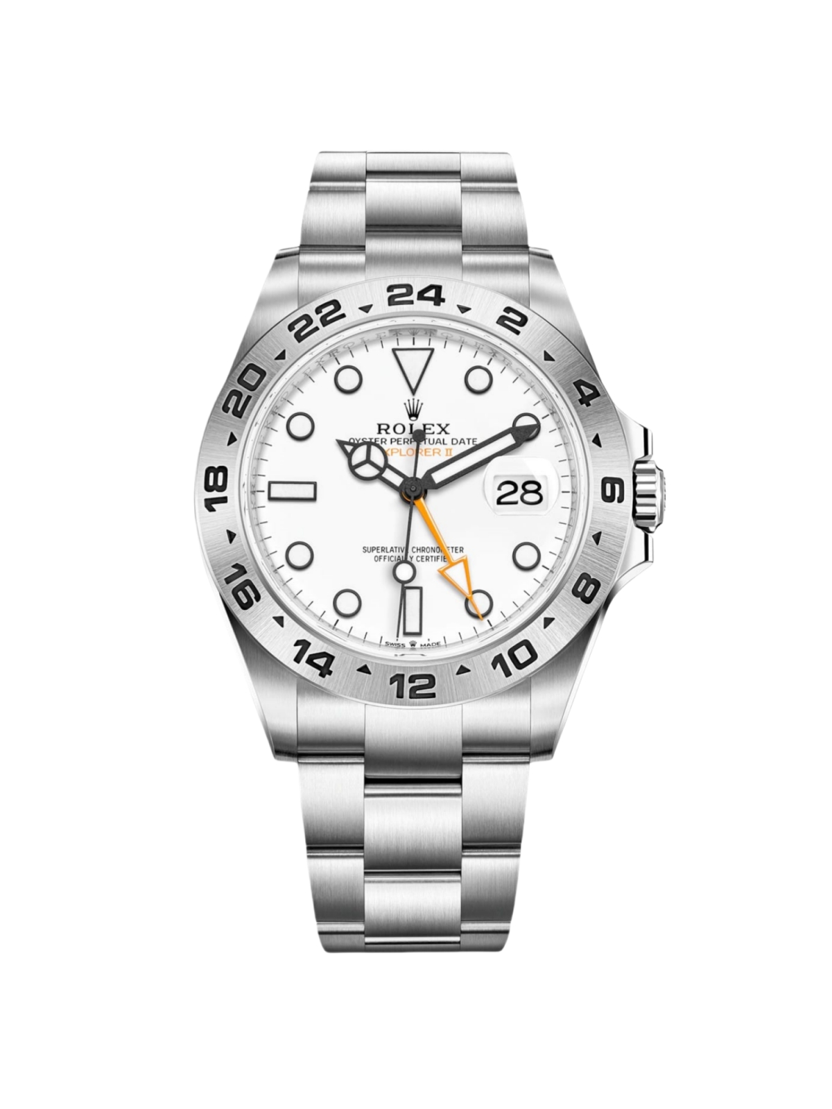 【Super Clone】Rolex Explorer II 226570 42mm White Dial Men’s Watch - SILKROAD