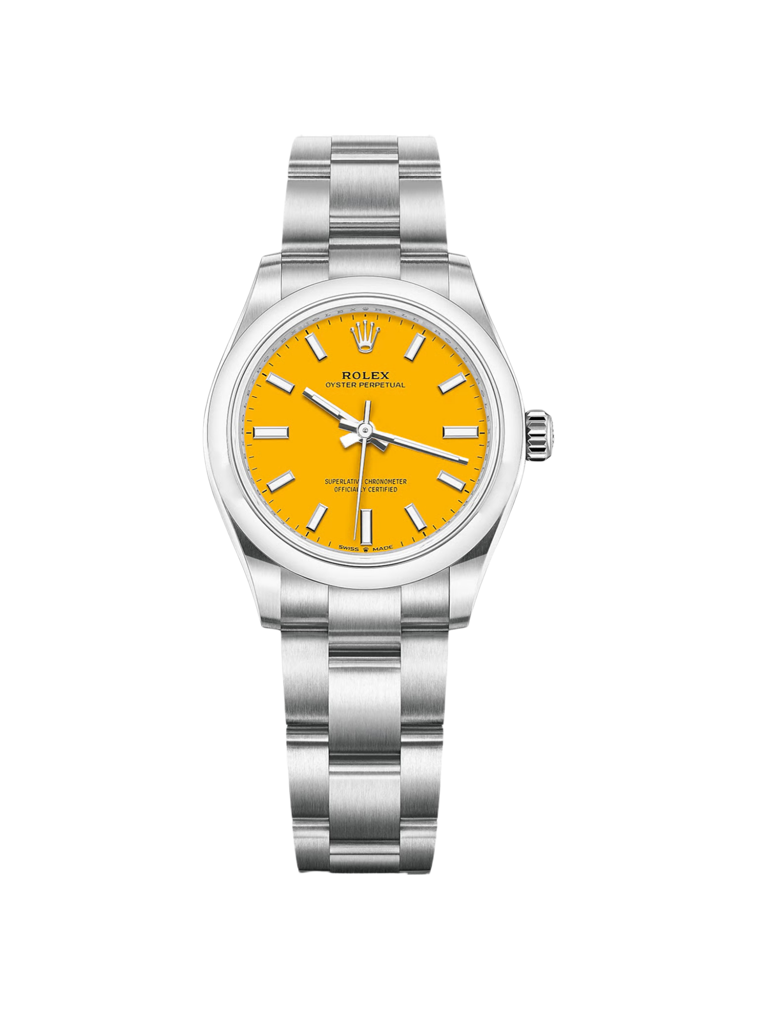 【Super Clone】RLX Oyster Perpetual 31mm 277200 Yellow Index - SILKROAD