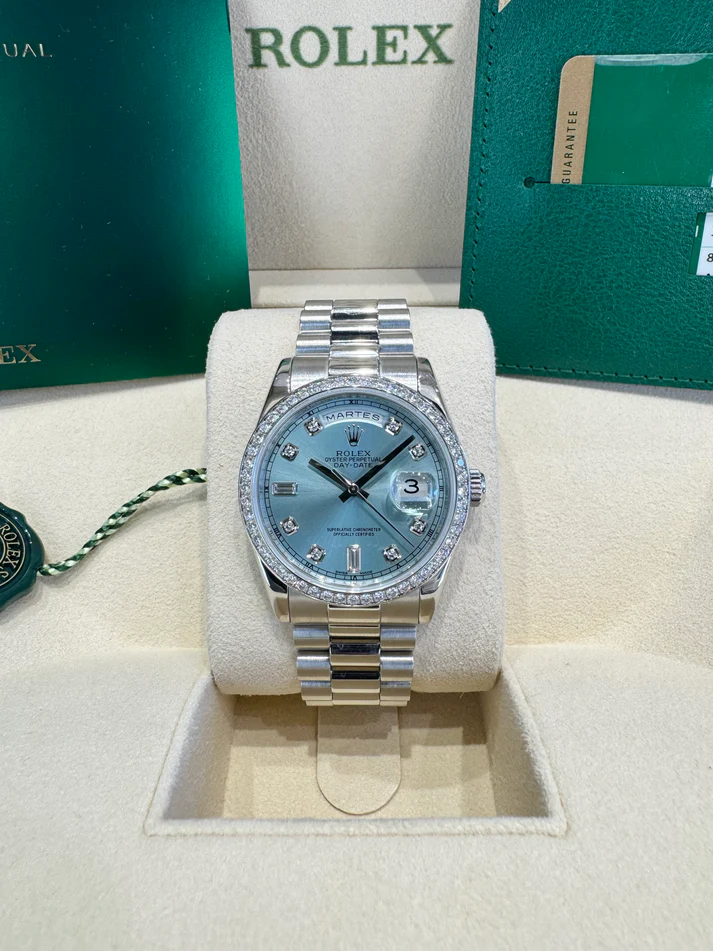 【Super Clone】RLX Day-Date M118346-0028 36mm - SILKROAD