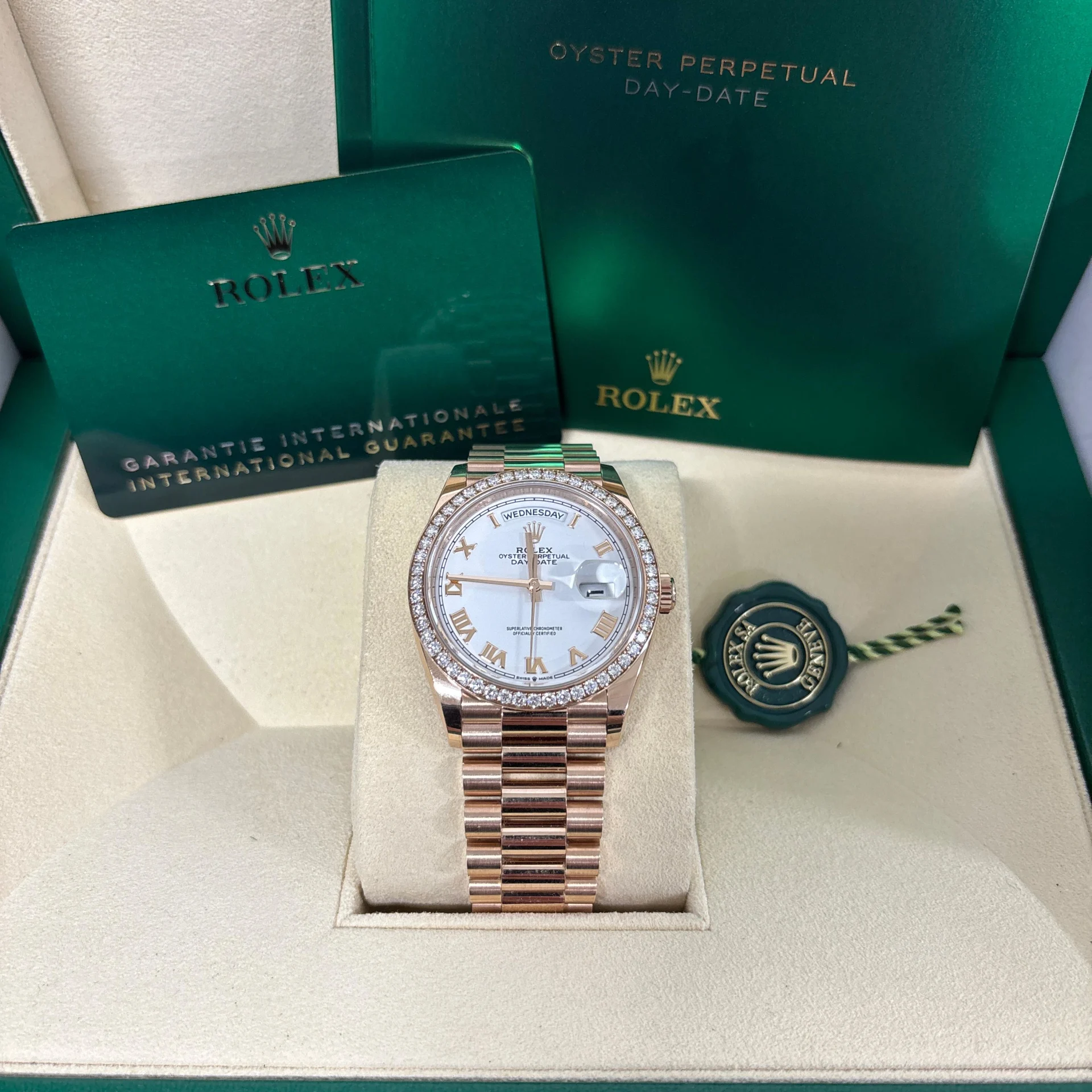 【Super Clone】RLX Day-Date M128345RBR-0070 36mm - SILKROAD