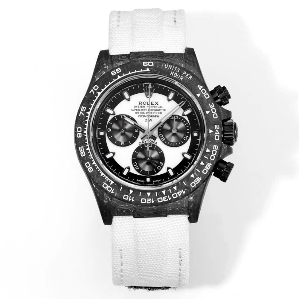 Rolex Cosmograph Daytona DIW Cream Carbon 40mm Replica 1:1 – Top Quality Version - SILKROAD