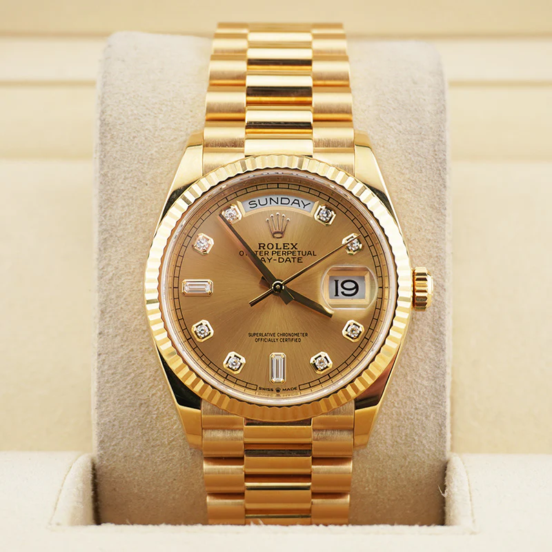 【Super Clone】RLX Day-Date M128238-0008 36mm - SILKROAD
