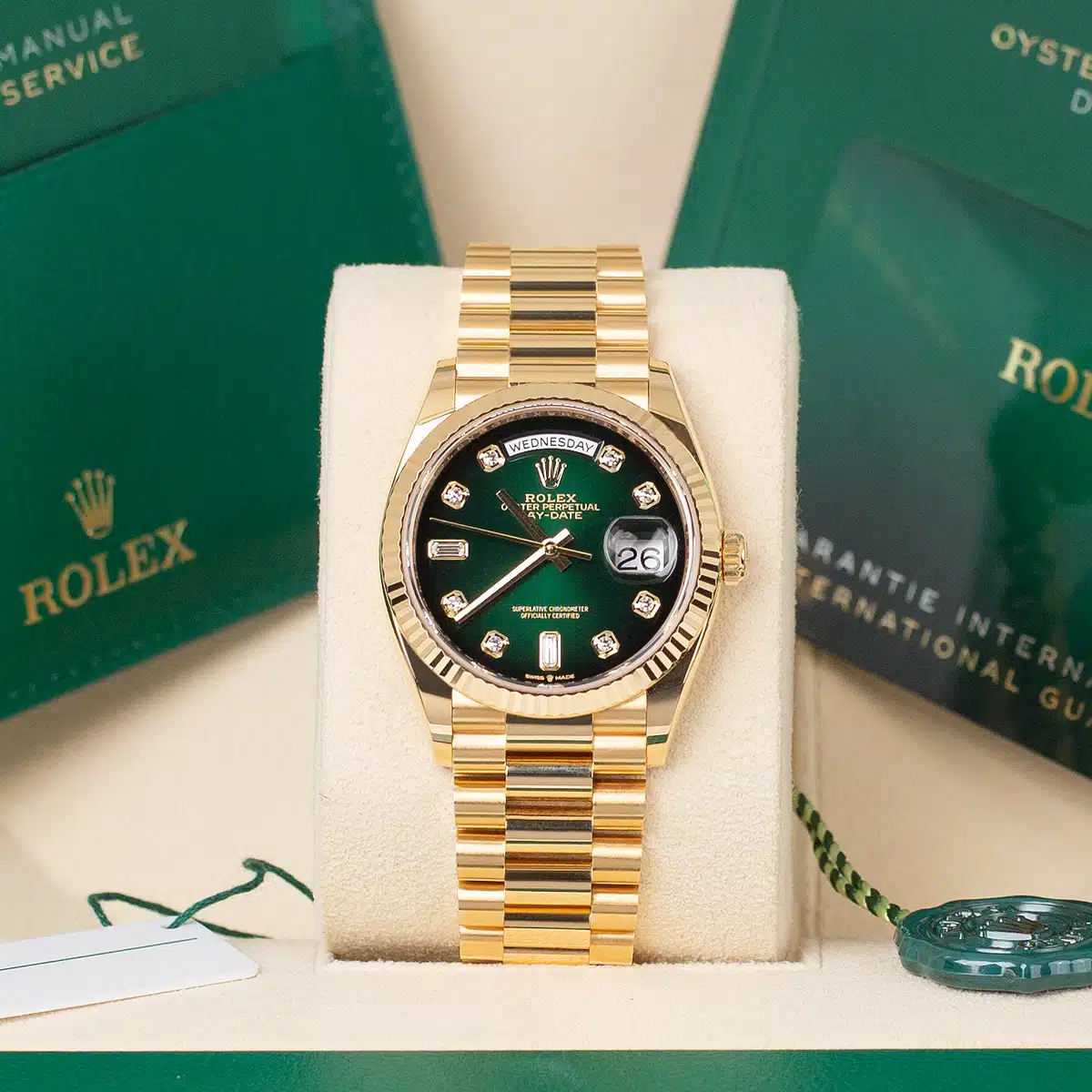 【Super Clone】RLX Day-Date M128238-0069 36mm - SILKROAD