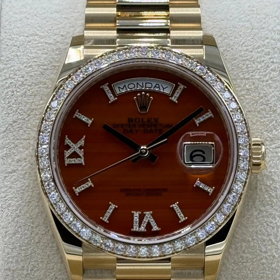 【Super Clone】RLX Day-Date M128348RBR-0049 36mm - SILKROAD