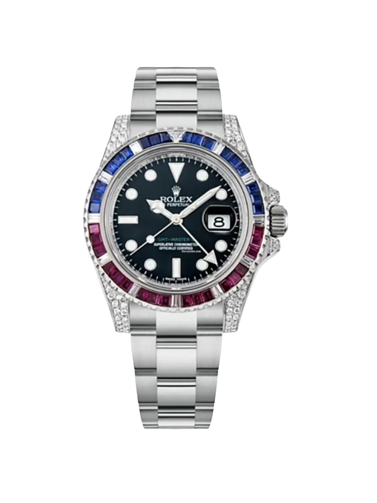 【Super Clone】Rolex GMT Master II 40mm 116759SANR/SARU - SILKROAD
