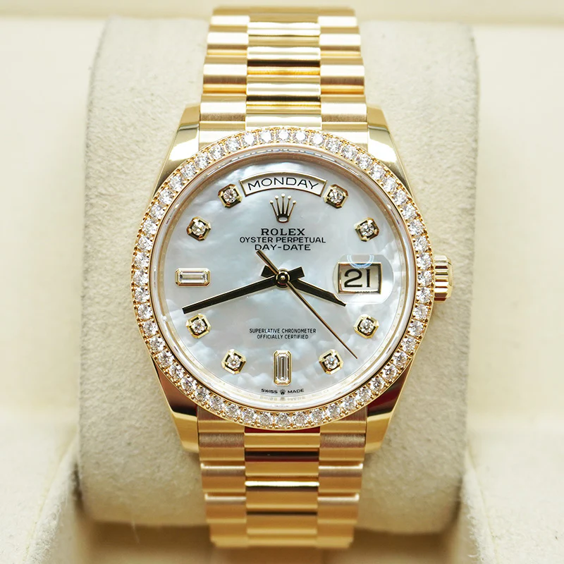 【Super Clone】RLX Day-Date M128348RBR-0017 36mm - SILKROAD