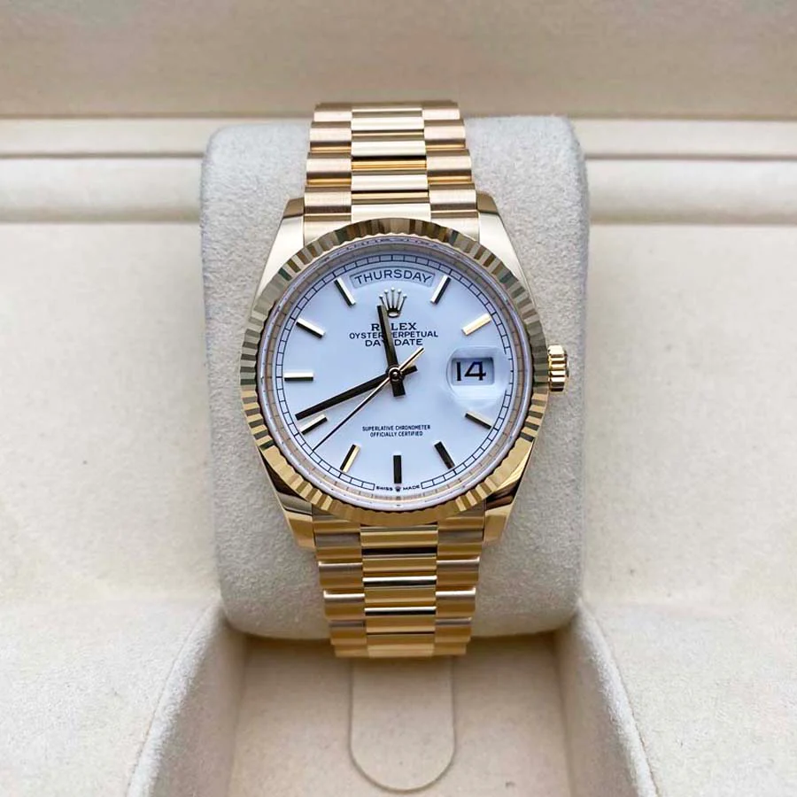 【Super Clone】RLX Day-Date M128238-0081 36mm - SILKROAD