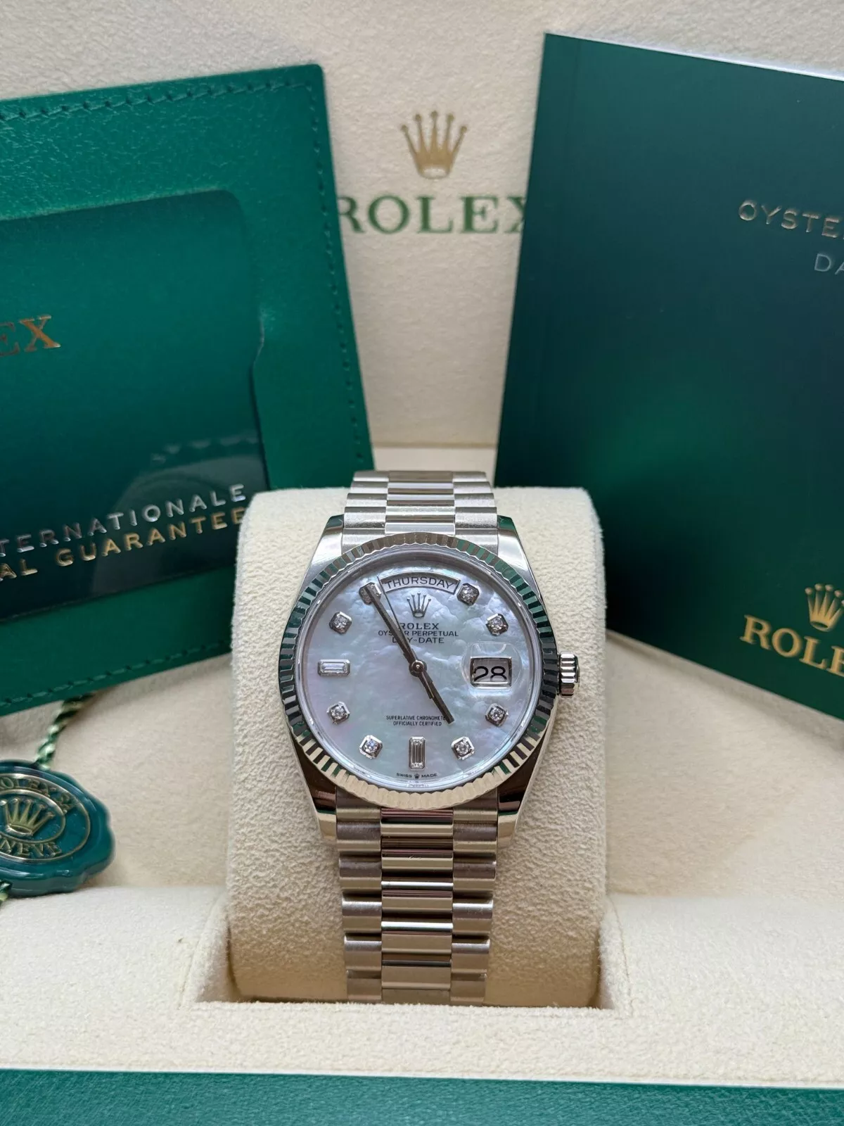 【Super Clone】RLX Day-Date M128239-0007 36mm - SILKROAD