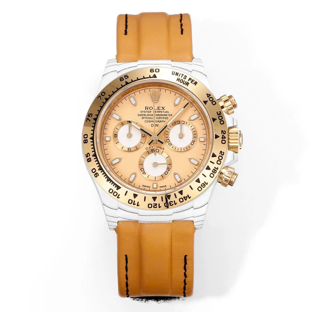 Rolex Cosmograph Daytona DIW Golden Essence 40mm Replica 1:1 – Top Quality Version - SILKROAD
