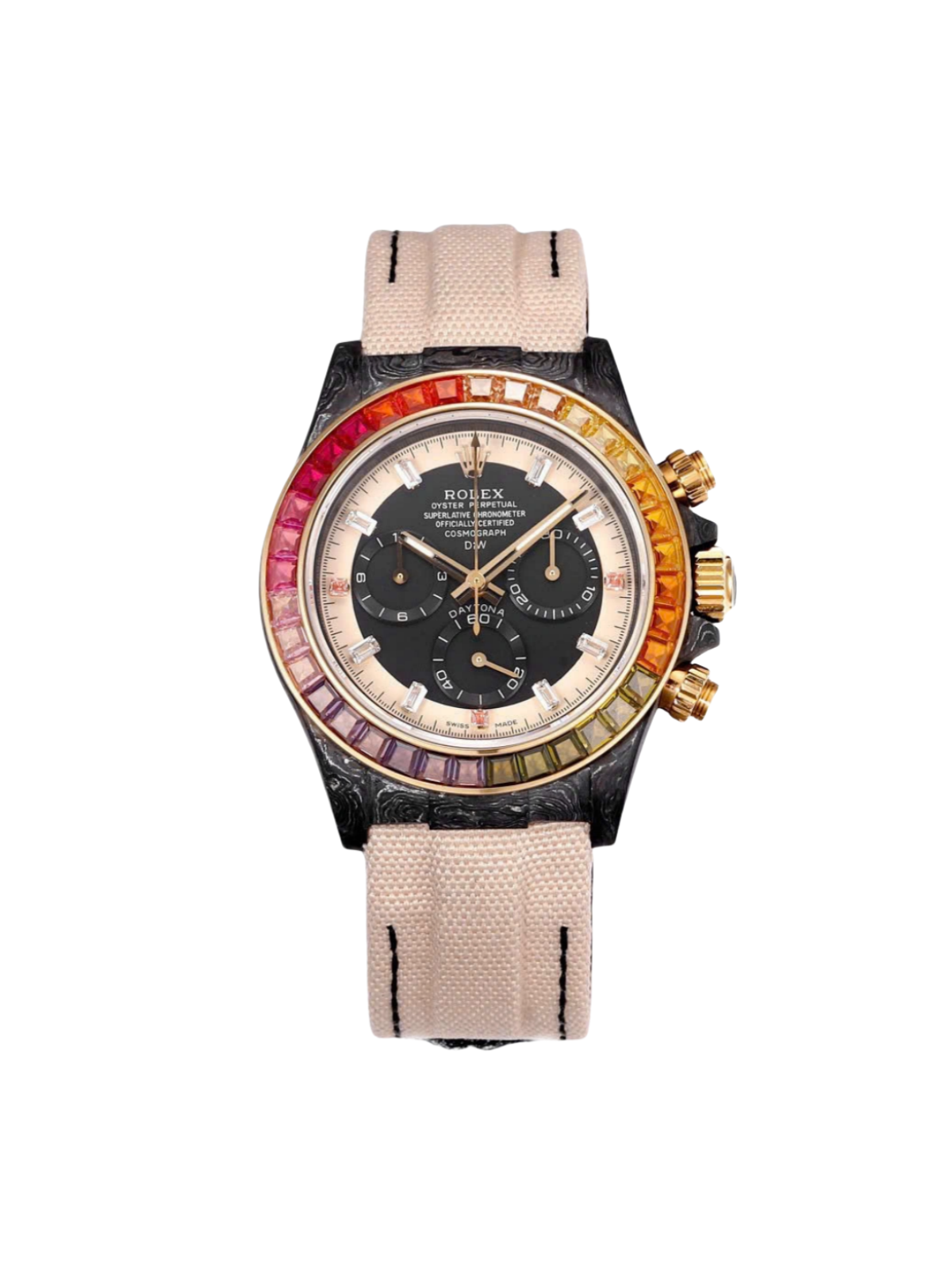 Rolex Cosmograph Daytona Rainbow 116595RBOW 40mm Replica 1:1 – Top Quality Version - SILKROAD