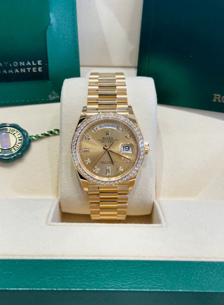 【Super Clone】RLX Day-Date M128348RBR-0008 36mm - SILKROAD