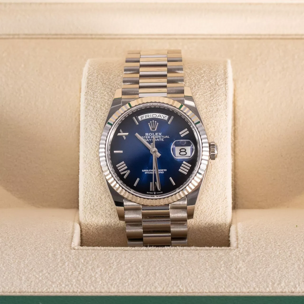 【Super Clone】RLX Day-Date M128239-0063 36mm - SILKROAD
