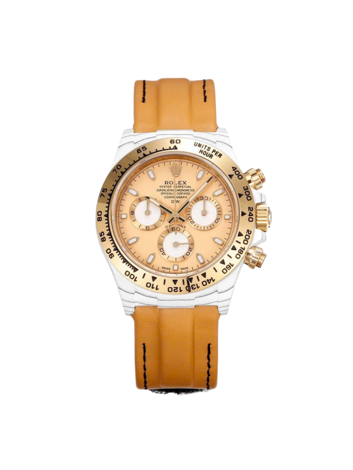 Rolex Cosmograph Daytona DIW Golden Essence 40mm Replica 1:1 – Top Quality Version - SILKROAD