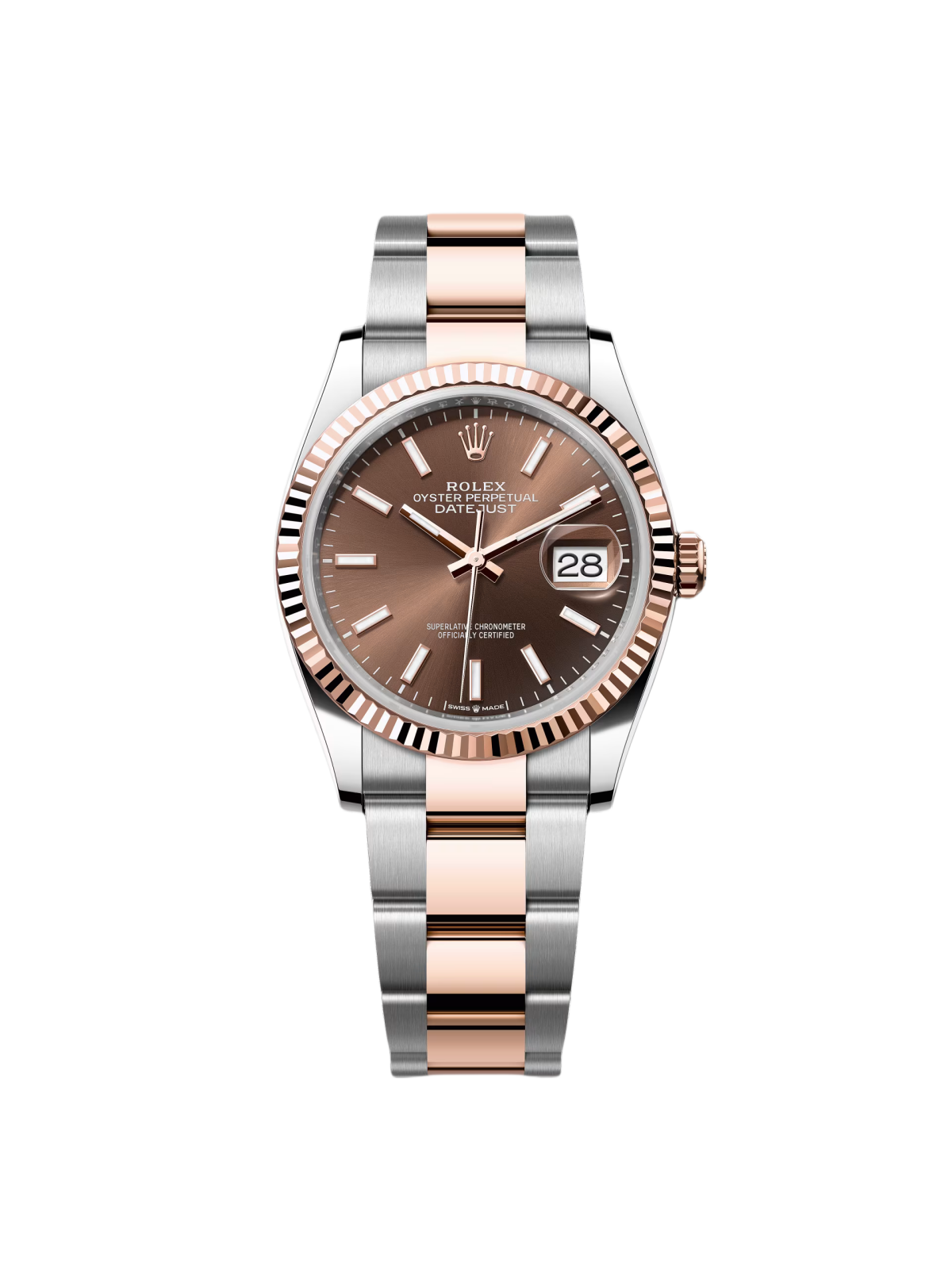 【Super Clone】RLX Datejust 36mm 126231 Chocolate Dial Oyster Bracelet - SILKROAD