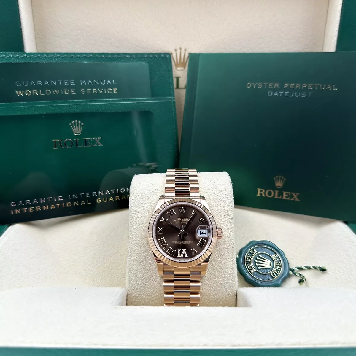 【Super Clone】RLX Datejust m278275-0025 Chocolate 31mm Dial - SILKROAD